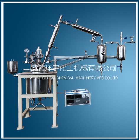上海2L不銹鋼反應釜帶冷凝
